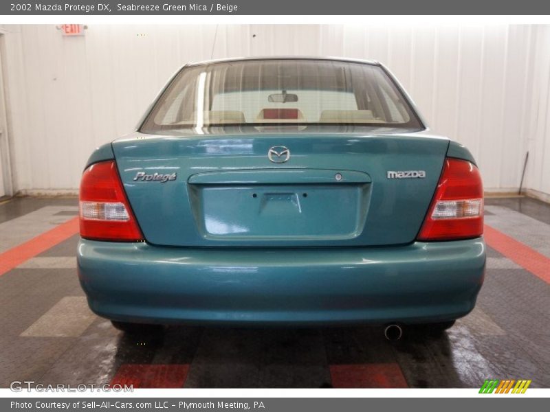 Seabreeze Green Mica / Beige 2002 Mazda Protege DX