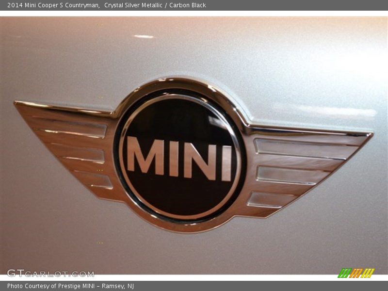 Crystal Silver Metallic / Carbon Black 2014 Mini Cooper S Countryman
