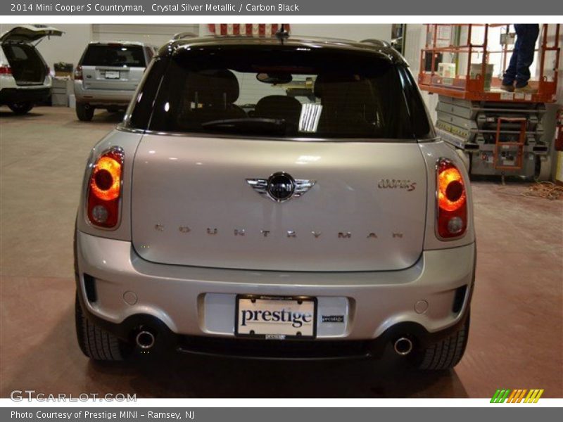 Crystal Silver Metallic / Carbon Black 2014 Mini Cooper S Countryman