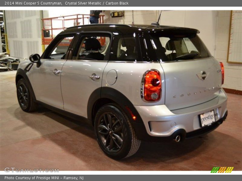 Crystal Silver Metallic / Carbon Black 2014 Mini Cooper S Countryman