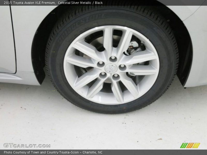 Celestial Silver Metallic / Black 2015 Toyota Avalon XLE Premium
