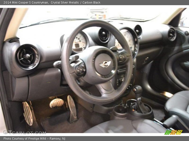 Crystal Silver Metallic / Carbon Black 2014 Mini Cooper S Countryman
