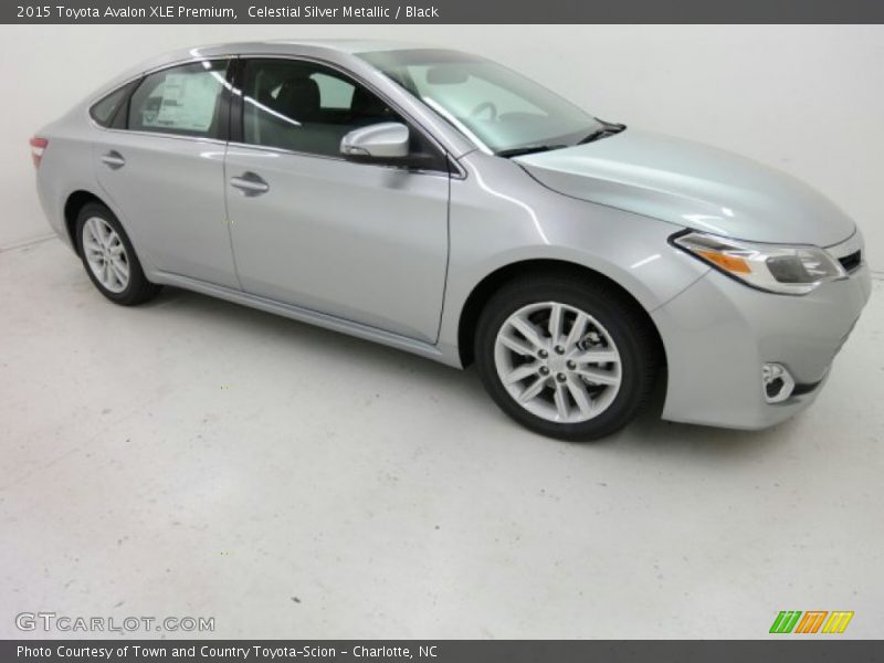 Celestial Silver Metallic / Black 2015 Toyota Avalon XLE Premium