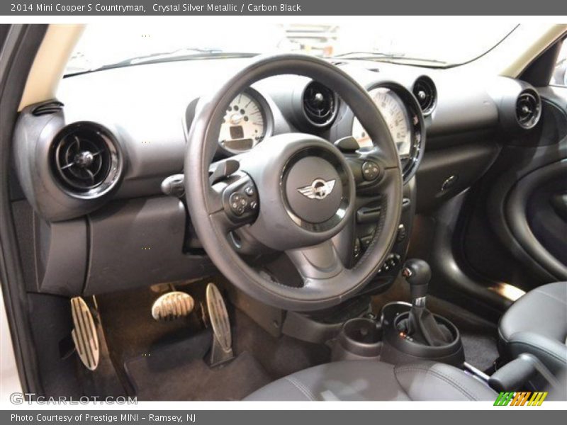 Crystal Silver Metallic / Carbon Black 2014 Mini Cooper S Countryman