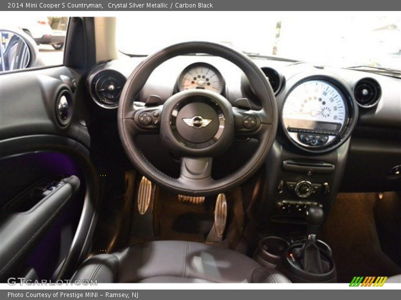 Crystal Silver Metallic / Carbon Black 2014 Mini Cooper S Countryman
