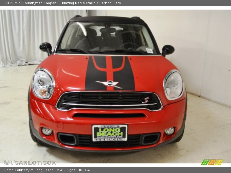 Blazing Red Metallic / Carbon Black 2015 Mini Countryman Cooper S