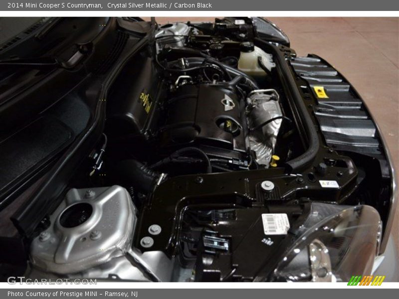 Crystal Silver Metallic / Carbon Black 2014 Mini Cooper S Countryman