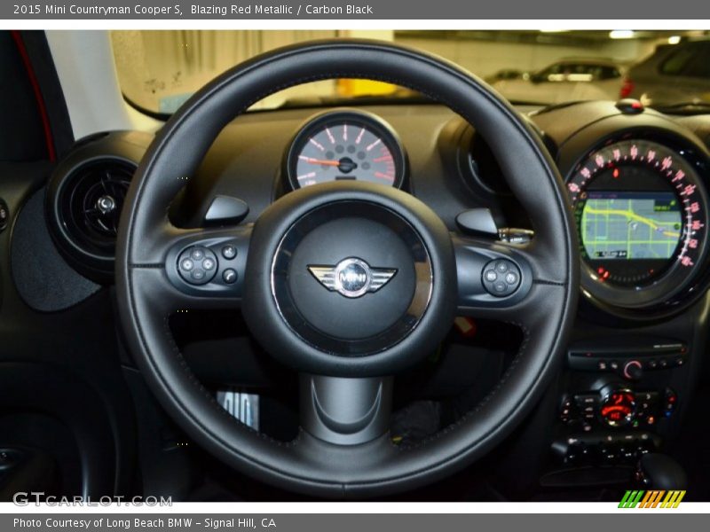 Blazing Red Metallic / Carbon Black 2015 Mini Countryman Cooper S