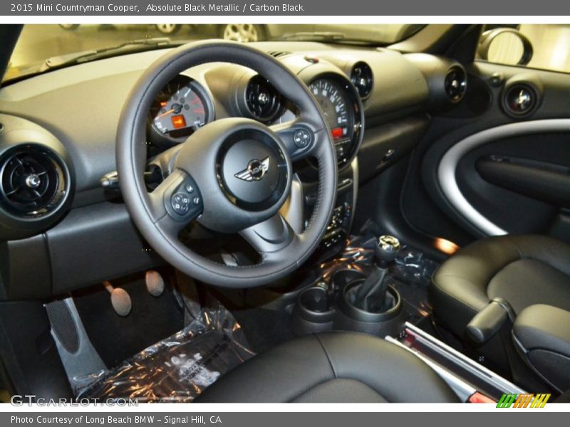 Absolute Black Metallic / Carbon Black 2015 Mini Countryman Cooper