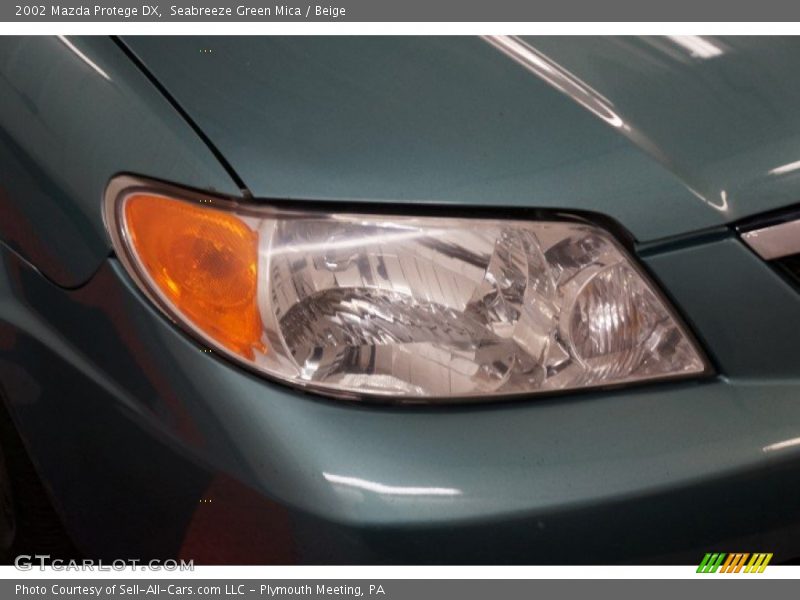 Seabreeze Green Mica / Beige 2002 Mazda Protege DX