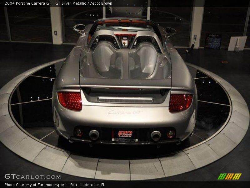 GT Silver Metallic / Ascot Brown 2004 Porsche Carrera GT