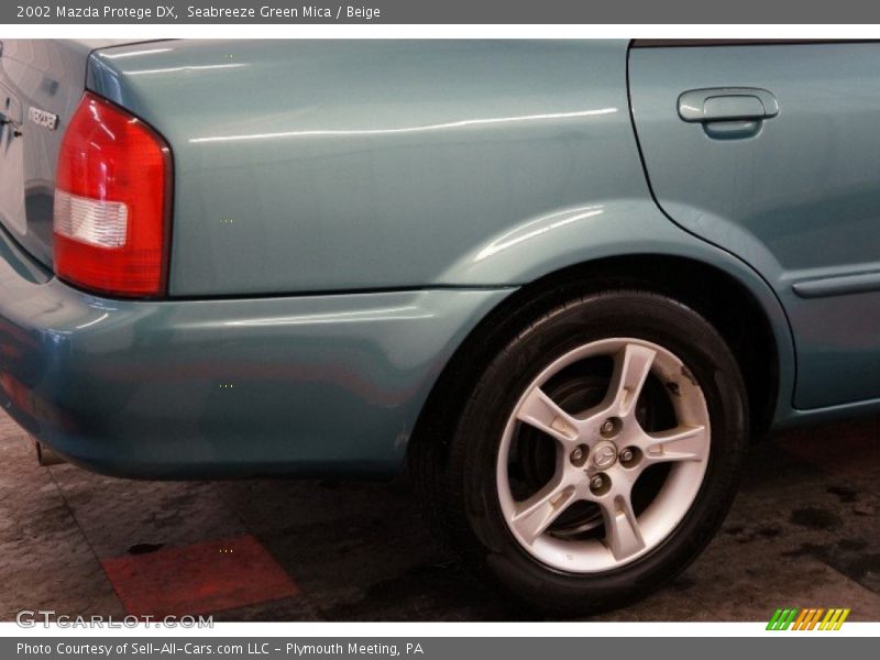Seabreeze Green Mica / Beige 2002 Mazda Protege DX