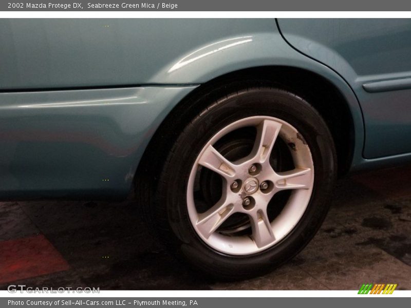 Seabreeze Green Mica / Beige 2002 Mazda Protege DX