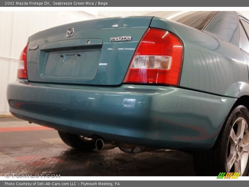 Seabreeze Green Mica / Beige 2002 Mazda Protege DX