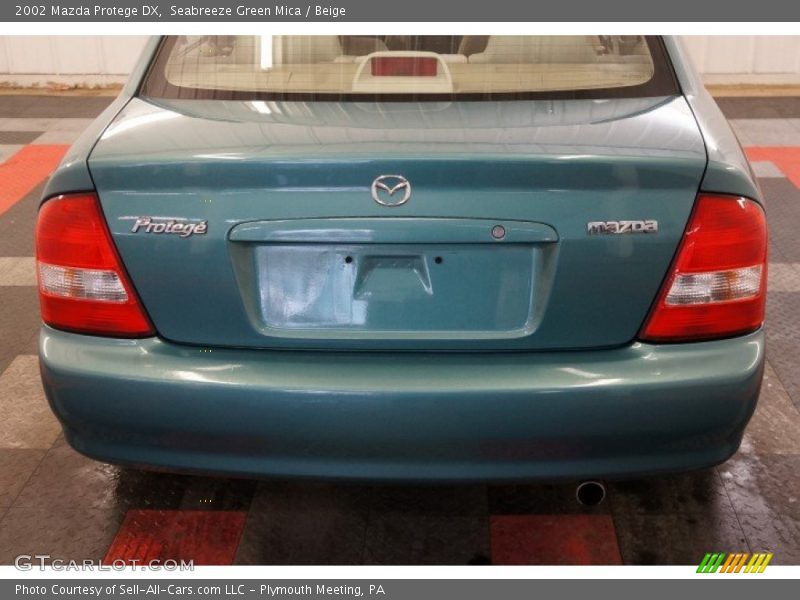 Seabreeze Green Mica / Beige 2002 Mazda Protege DX