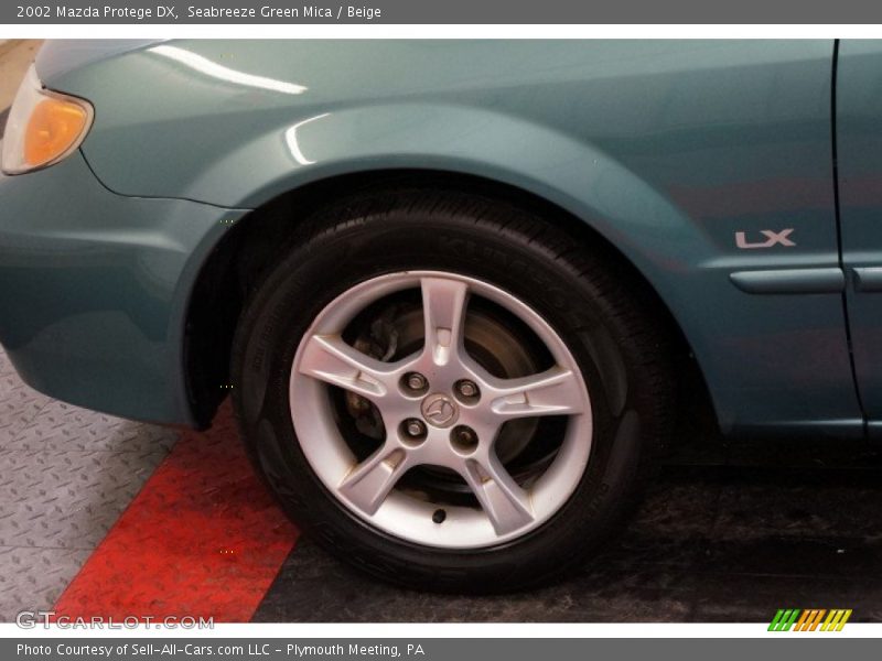 Seabreeze Green Mica / Beige 2002 Mazda Protege DX