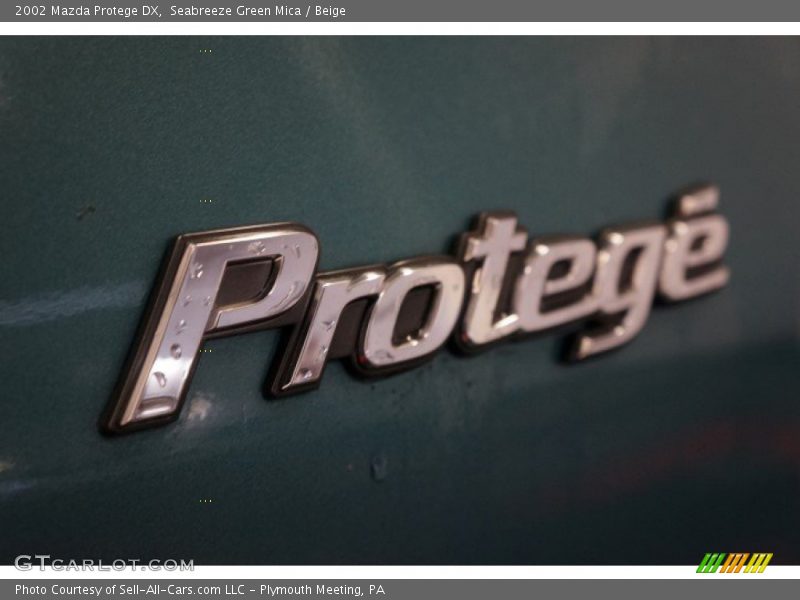 Seabreeze Green Mica / Beige 2002 Mazda Protege DX