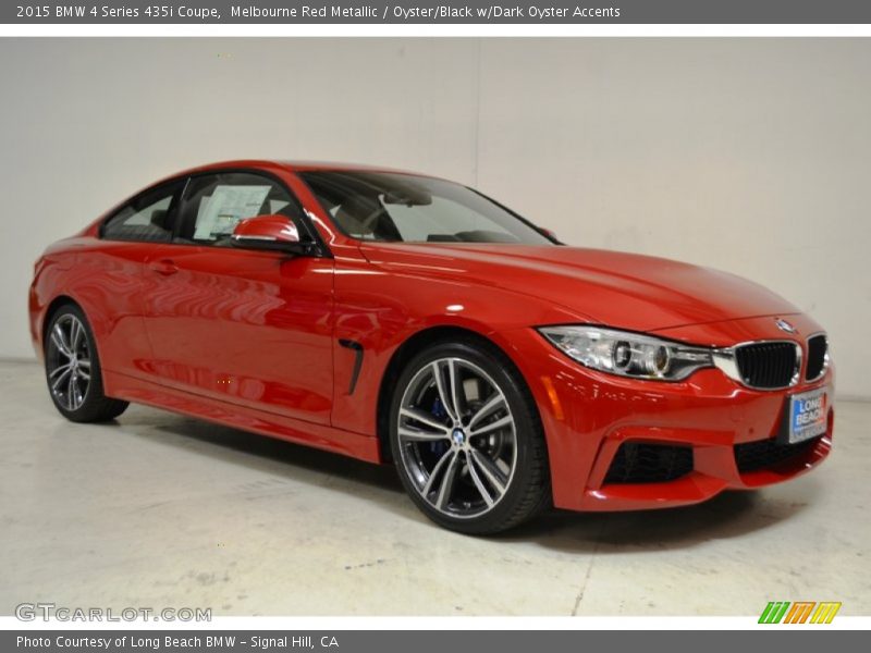 Melbourne Red Metallic / Oyster/Black w/Dark Oyster Accents 2015 BMW 4 Series 435i Coupe