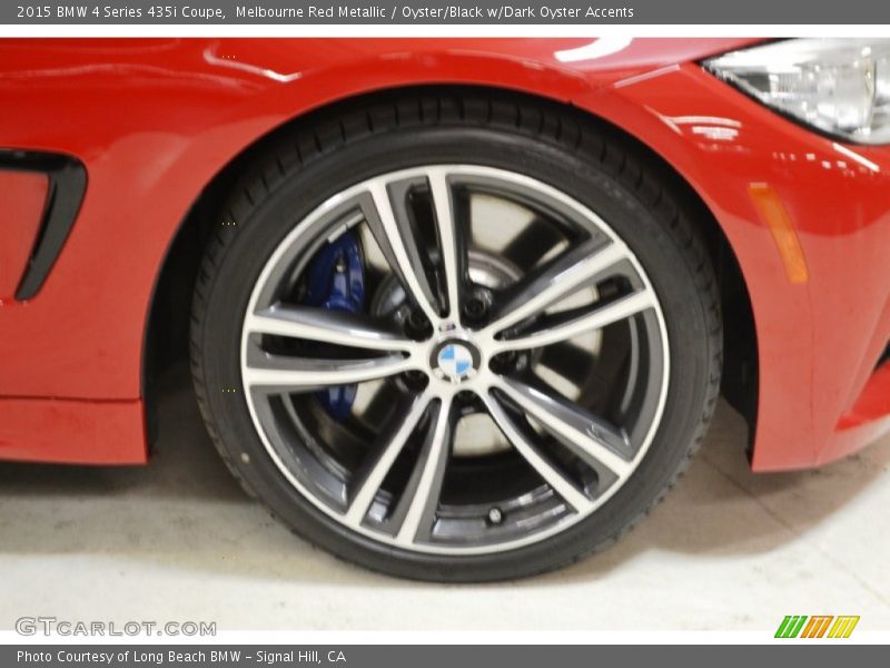 Melbourne Red Metallic / Oyster/Black w/Dark Oyster Accents 2015 BMW 4 Series 435i Coupe