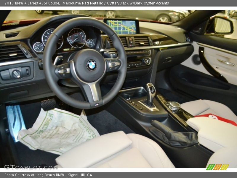 Melbourne Red Metallic / Oyster/Black w/Dark Oyster Accents 2015 BMW 4 Series 435i Coupe