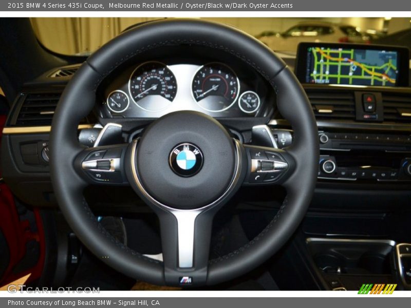 Melbourne Red Metallic / Oyster/Black w/Dark Oyster Accents 2015 BMW 4 Series 435i Coupe