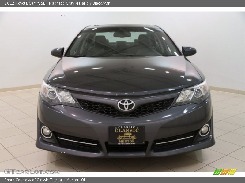Magnetic Gray Metallic / Black/Ash 2012 Toyota Camry SE