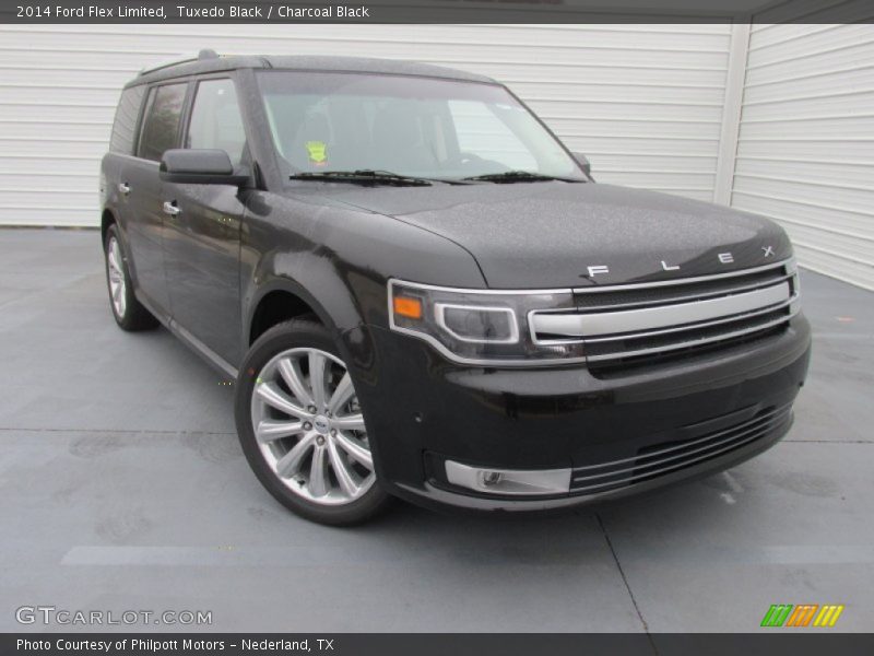 Tuxedo Black / Charcoal Black 2014 Ford Flex Limited