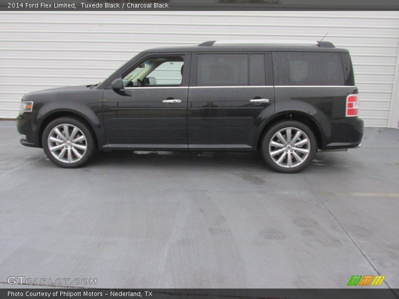 Tuxedo Black / Charcoal Black 2014 Ford Flex Limited