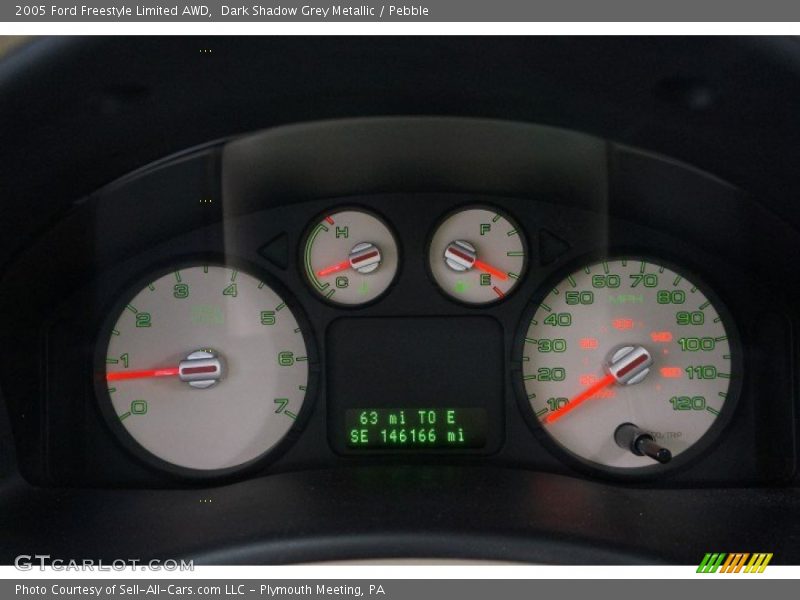 Dark Shadow Grey Metallic / Pebble 2005 Ford Freestyle Limited AWD