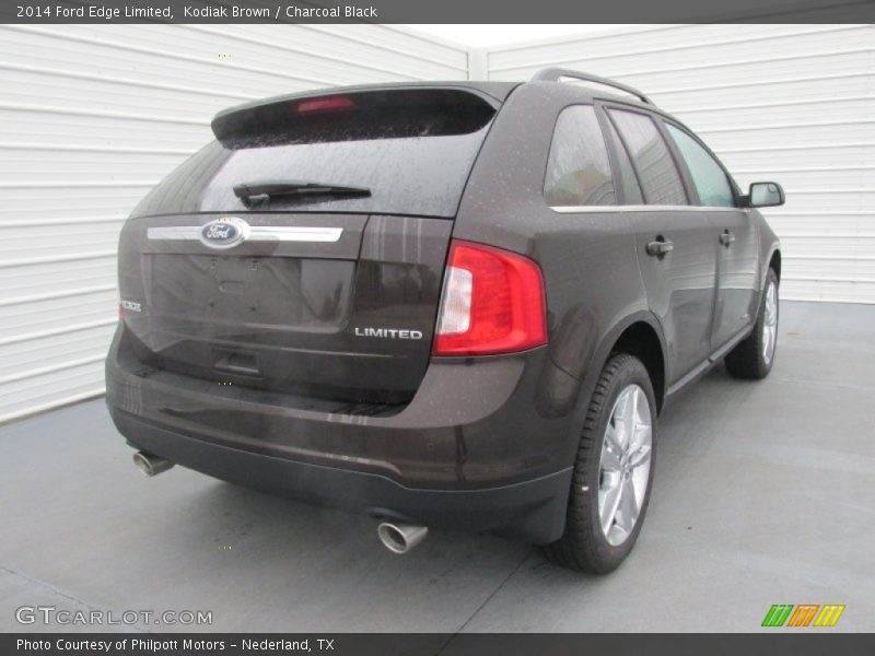 Kodiak Brown / Charcoal Black 2014 Ford Edge Limited