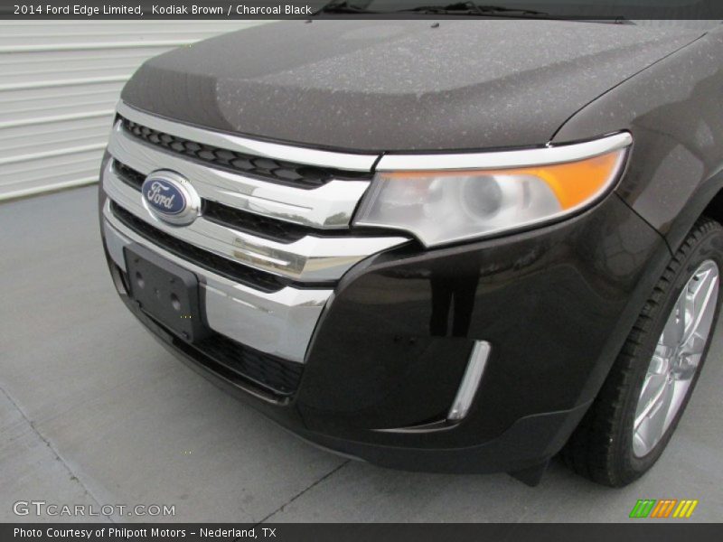 Kodiak Brown / Charcoal Black 2014 Ford Edge Limited