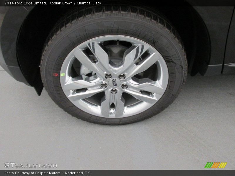 Kodiak Brown / Charcoal Black 2014 Ford Edge Limited