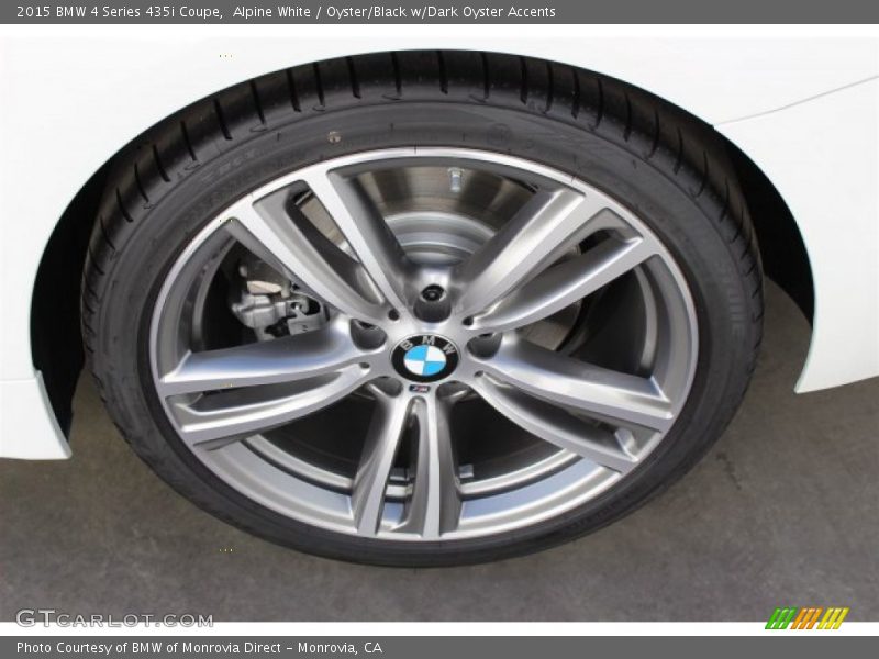 Alpine White / Oyster/Black w/Dark Oyster Accents 2015 BMW 4 Series 435i Coupe