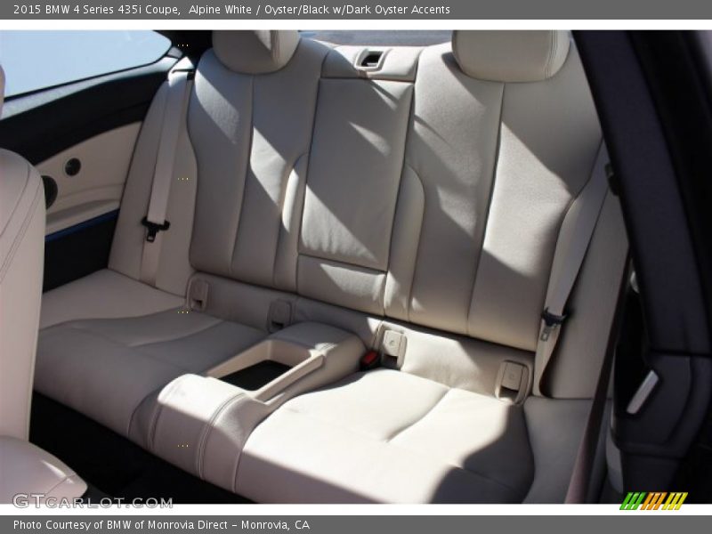 Alpine White / Oyster/Black w/Dark Oyster Accents 2015 BMW 4 Series 435i Coupe