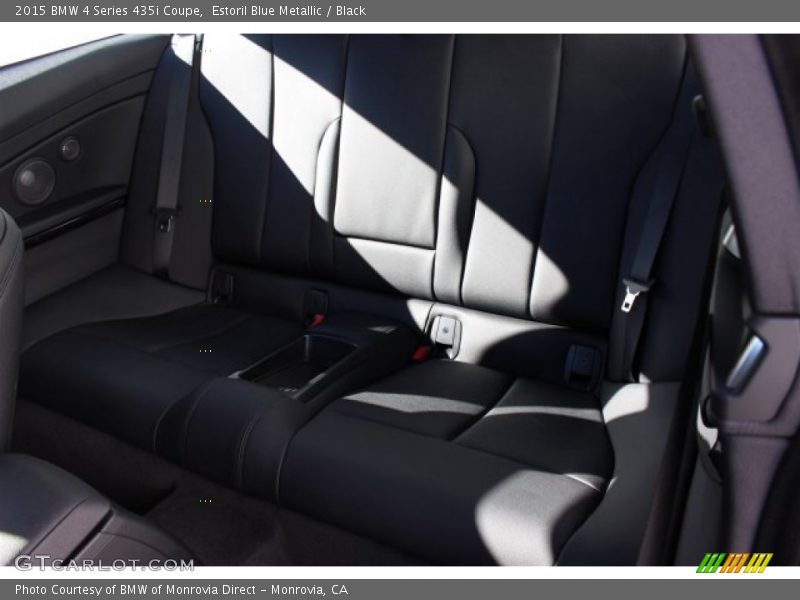 Estoril Blue Metallic / Black 2015 BMW 4 Series 435i Coupe