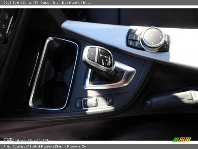 Estoril Blue Metallic / Black 2015 BMW 4 Series 435i Coupe