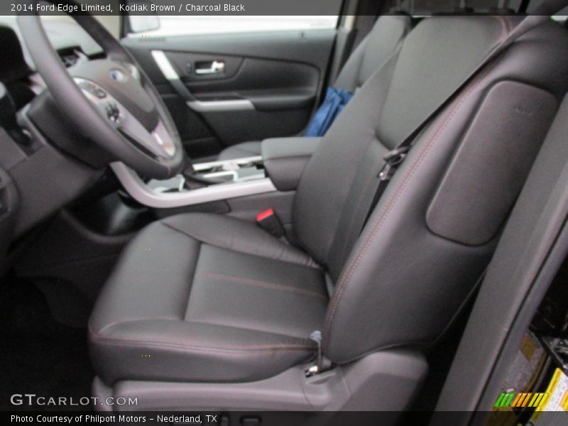 Kodiak Brown / Charcoal Black 2014 Ford Edge Limited