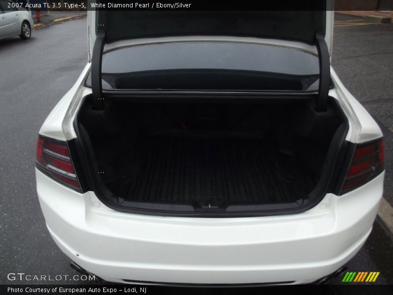 White Diamond Pearl / Ebony/Silver 2007 Acura TL 3.5 Type-S