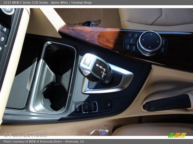 Alpine White / Venetian Beige 2015 BMW 3 Series 328i Sedan