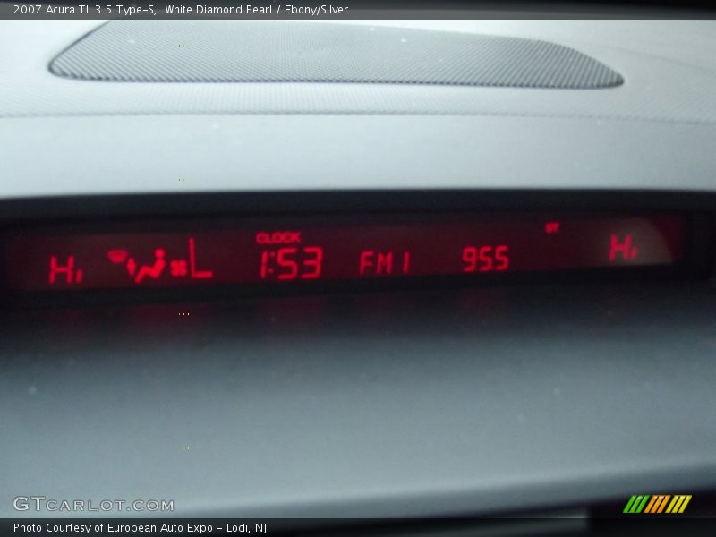 White Diamond Pearl / Ebony/Silver 2007 Acura TL 3.5 Type-S