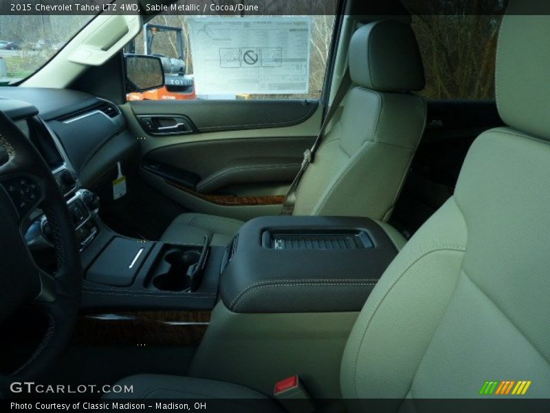 Sable Metallic / Cocoa/Dune 2015 Chevrolet Tahoe LTZ 4WD