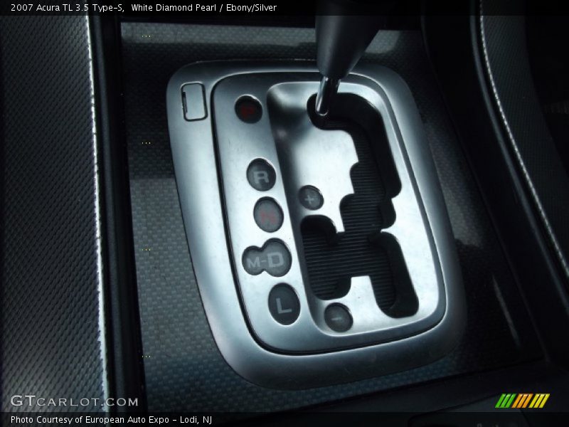 White Diamond Pearl / Ebony/Silver 2007 Acura TL 3.5 Type-S