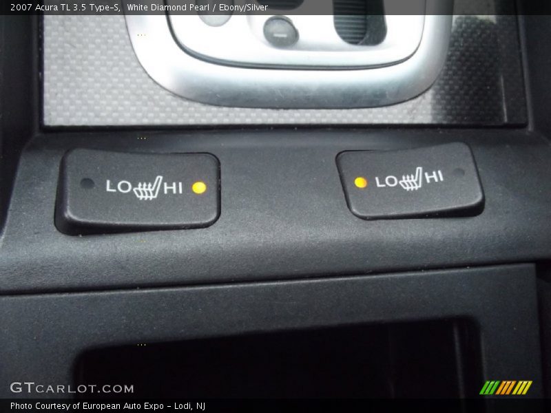 White Diamond Pearl / Ebony/Silver 2007 Acura TL 3.5 Type-S