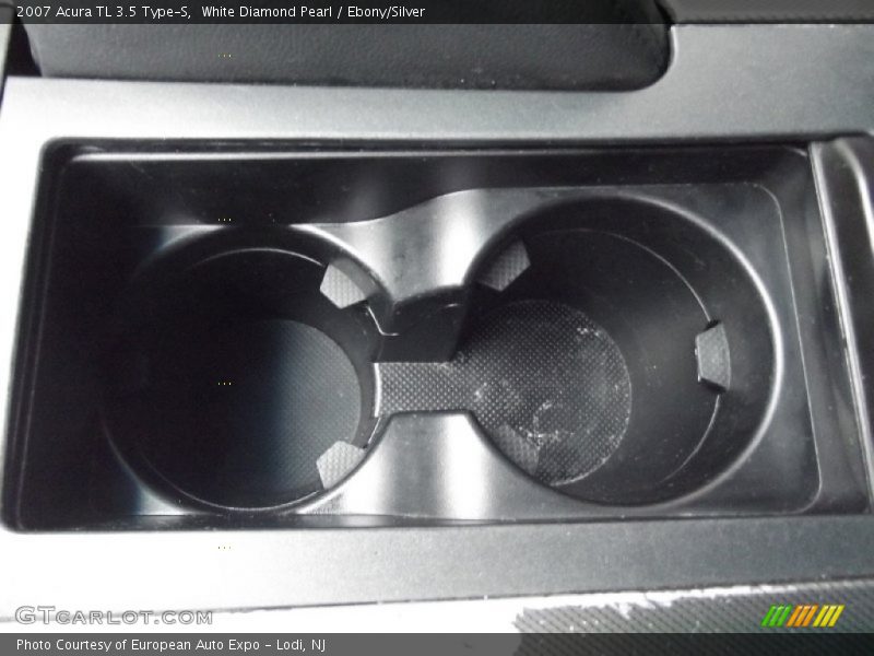 White Diamond Pearl / Ebony/Silver 2007 Acura TL 3.5 Type-S