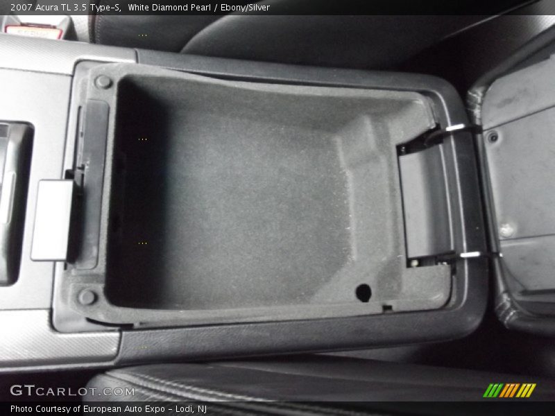 White Diamond Pearl / Ebony/Silver 2007 Acura TL 3.5 Type-S