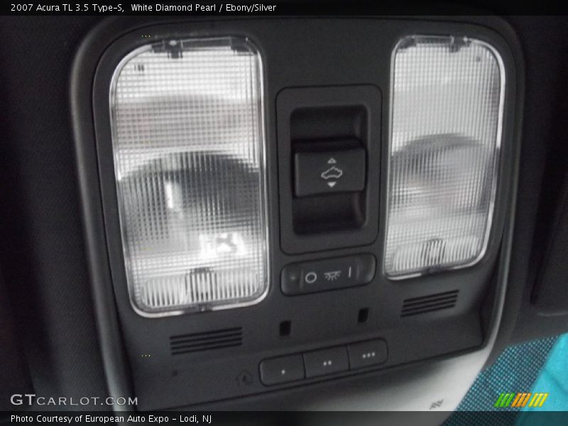 White Diamond Pearl / Ebony/Silver 2007 Acura TL 3.5 Type-S