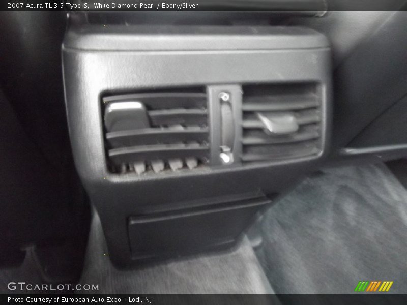 White Diamond Pearl / Ebony/Silver 2007 Acura TL 3.5 Type-S