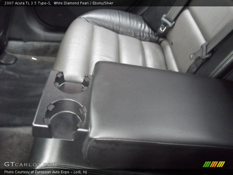 White Diamond Pearl / Ebony/Silver 2007 Acura TL 3.5 Type-S