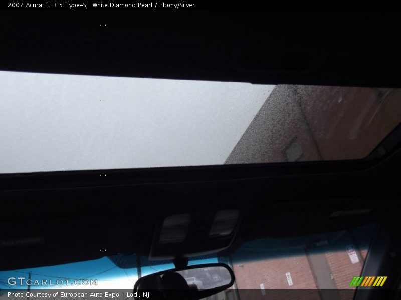 White Diamond Pearl / Ebony/Silver 2007 Acura TL 3.5 Type-S