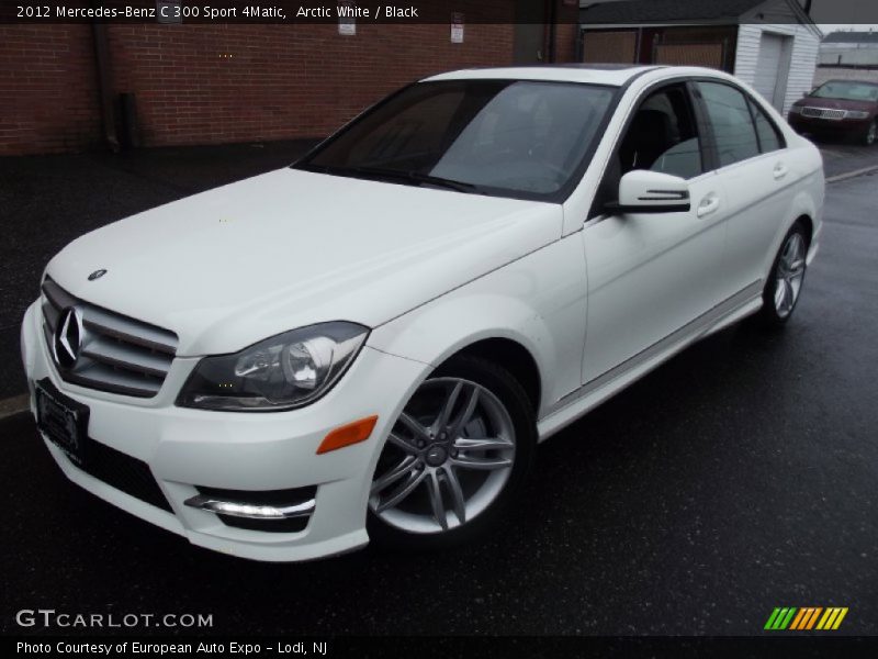 Front 3/4 View of 2012 C 300 Sport 4Matic